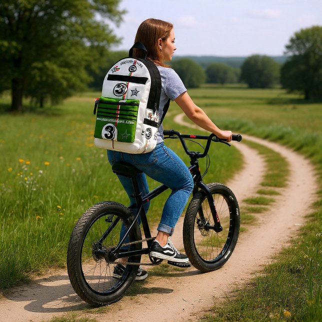 3 BEDRUCKTER RUCKSACK (Von Creator hochgeladen)