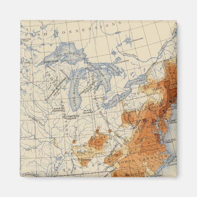 3 Bevölkerung 1800 Magnet (Vorne)