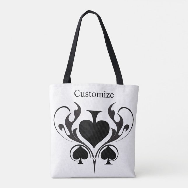 3 Black Spades Tribal Thunder_Cove Tasche (Rückseite)