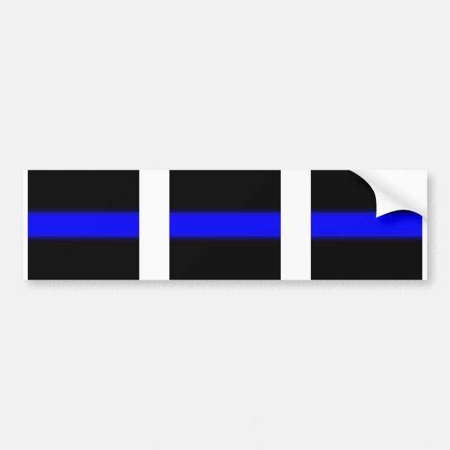 3 blaue Linie Fenster Aufkleber Autoaufkleber (Vorne)