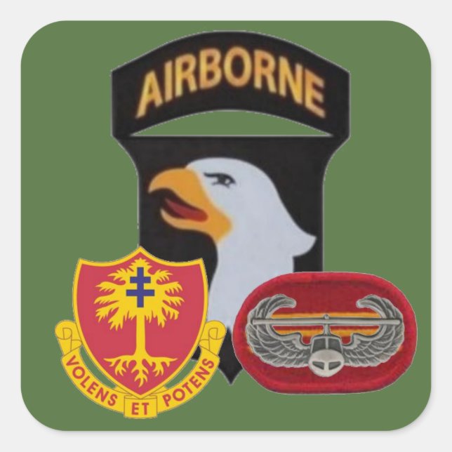 3. BN 320. FELDKÜNSTLER 101. ABN STICKERS (Vorderseite)