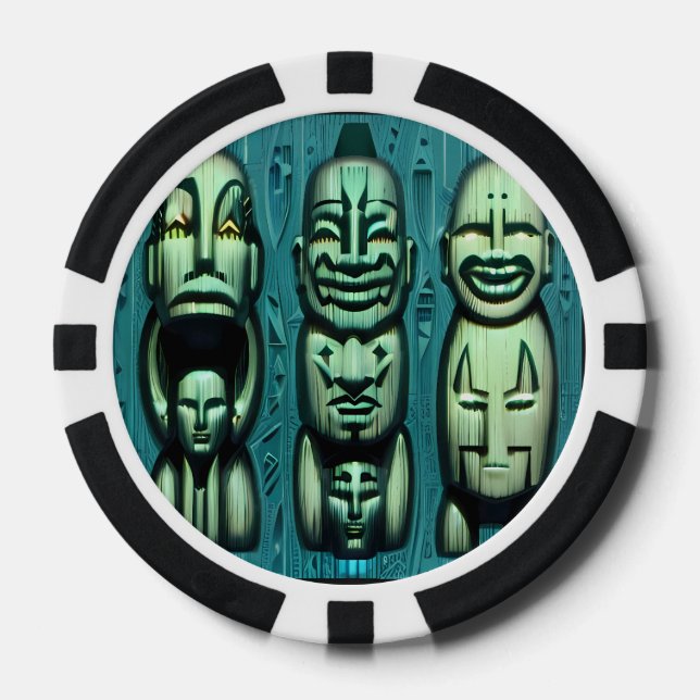 3 Cannibals Redux II Pokerchips (Vorderseite)