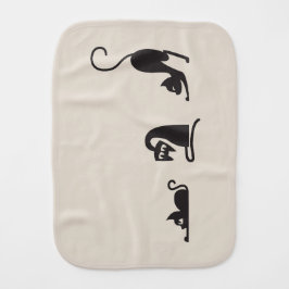 3 cats baby spucktuch