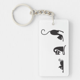 3 cats schlüsselanhänger