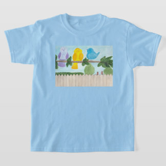 3 Colorful Birds T-Shirt