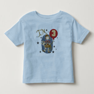 3. Cowgirl Geburtstagsgeschenke und Geschenke Kleinkind T-shirt