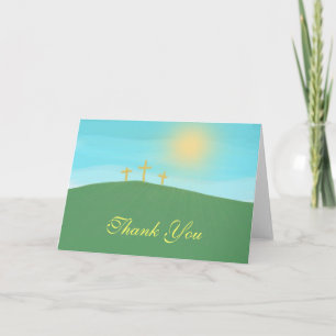 3 Crossfarben, Dankeskarte