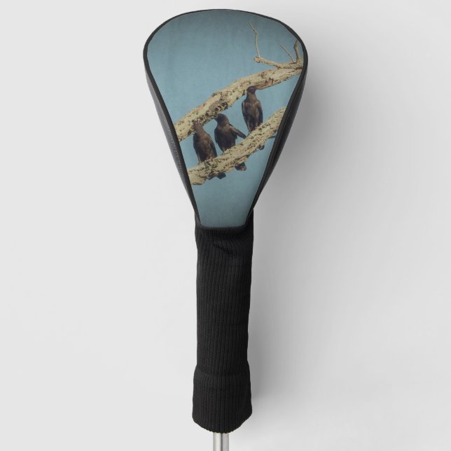 3 Crows Golf Head Cover Golf Headcover (Vorderseite)