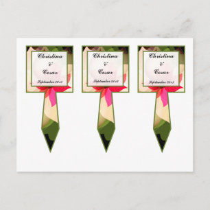 3 Cup Cake Picks farbenfrohe Lotus Blume schwarzer Postkarte
