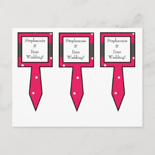 3 Cup Cake Picks Hot Pink/Black Giraffe Liebe Postkarte