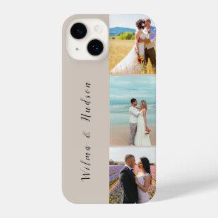 3 Custom Wedding Foto   Bild der instabilen Uni iPhone 14 Hülle
