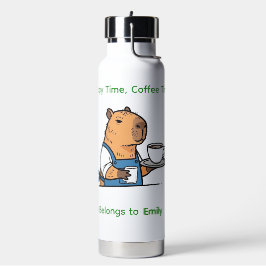 3. Cute Coffee Lover Bottle Trinkflasche