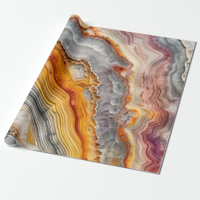 3 D Abpackpapier Geschenkpapier (Ungerollt)