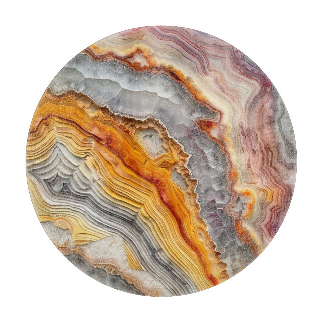 3 D Agate Cutting Board Schneidebrett (Vorderseite)