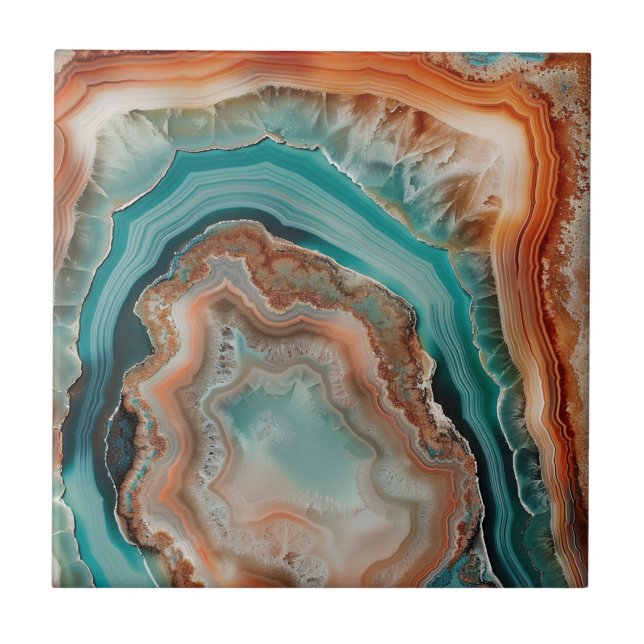 3 D Agate Keramik Tile Fliese (Vorderseite)
