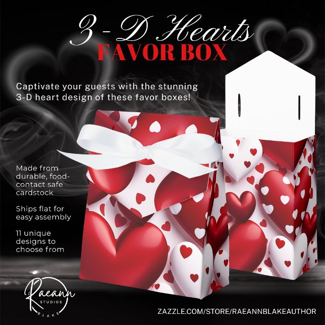 3-D Herz Design Valentine Gevor Box Geschenkschachtel (Von Creator hochgeladen)