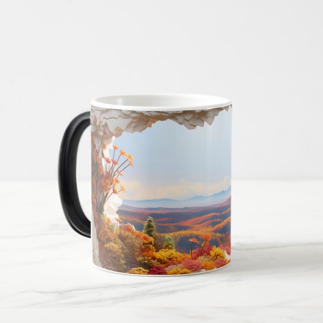3 D Landscape Verwandlungstasse (Vorderseite Links)