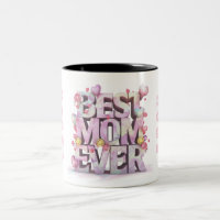 *~* 3-d Loved Hugs Mother Day Heart + Blume AP72