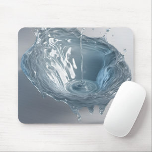 3-D-Wasserabfall Mousepad