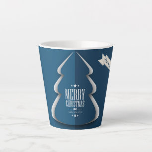 3-D Weihnachtsbaum Milchtasse