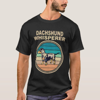 3 Dachshund-Flüsterer Vintage T-Shirt