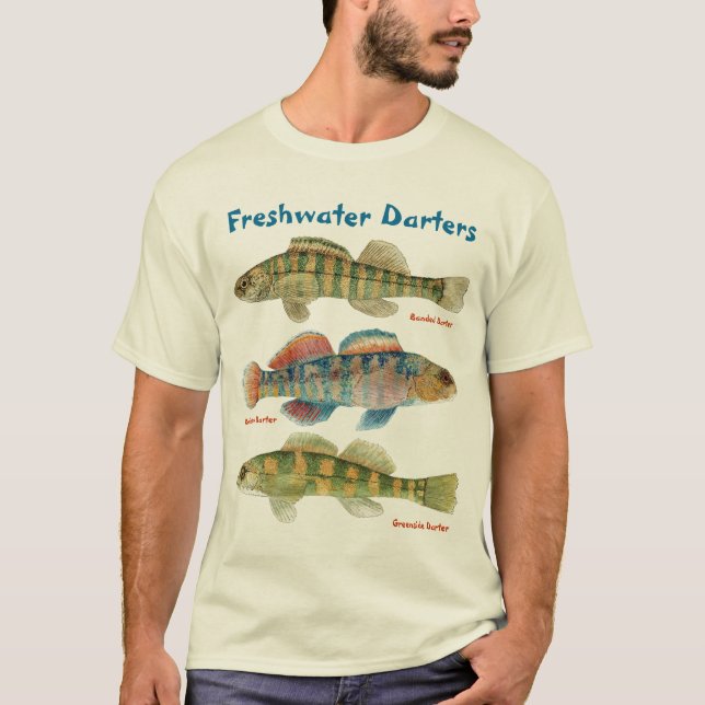 3 Darters-lässiges Shirt (Vorderseite)