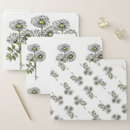 3 Dateiordner - NGA-Wasserfarbenkästen Papiermappe