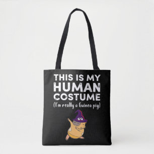 3 Dieses menschliche Kostüm bin ich wirklich Guine Tasche