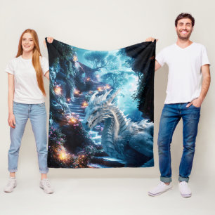 #3 Drachenwelt Fleecedecke
