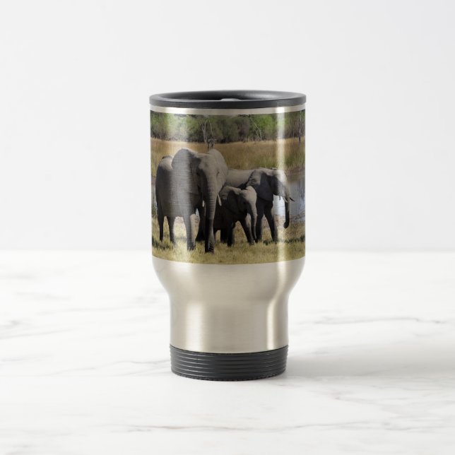 3 Elefanten Reisebecher (Mittel)