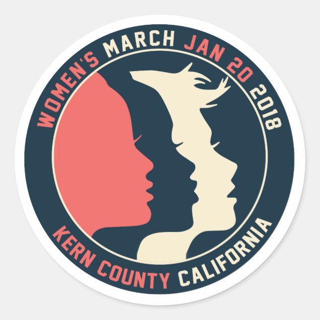 3 en Sticker - Feuille de 6 (Devant)