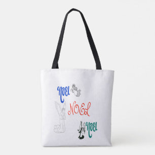 3 Engel blasen Trumpet Gebet Weihnachten Tasche