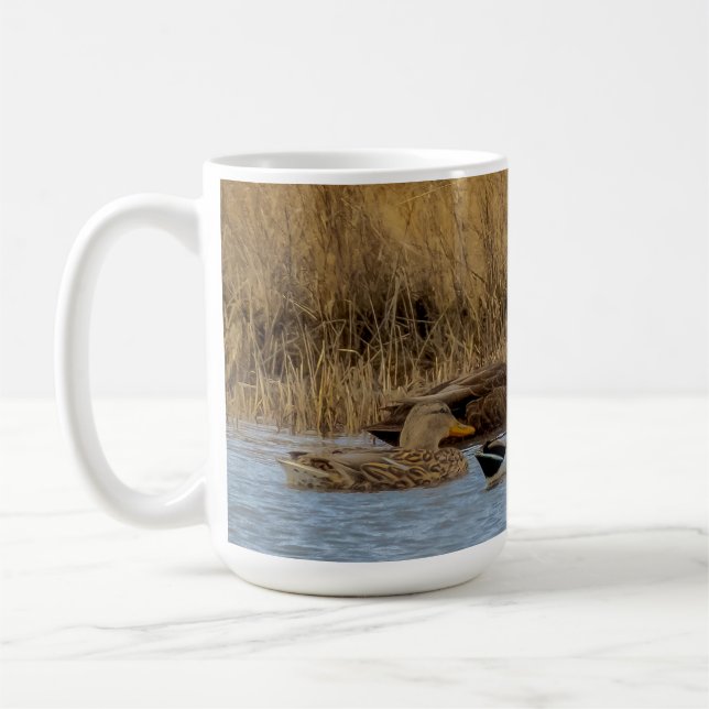 3 Enten 11 oz oder 15 oz Tasse (Links)