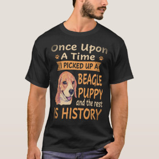 3 Es war einmal - Beagle Welpe Beagle T-Shirt