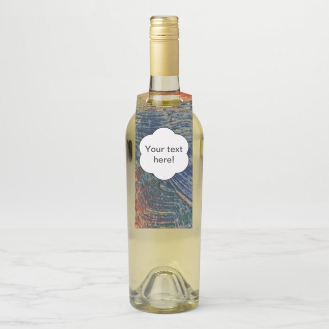 3 Farben Flaschenanhänger (Auf Flasche)