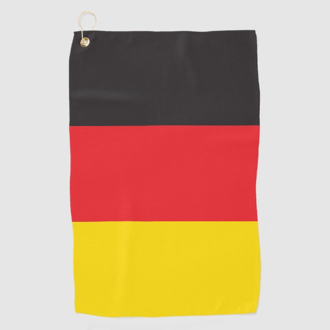 3 Farbkombination, Flag Golfhandtuch (Vorderseite)