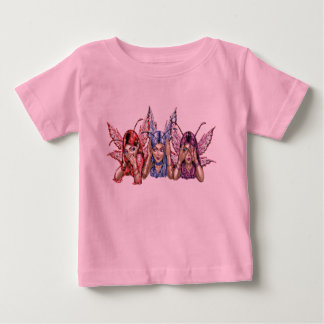 3 Fee (sprechen, sehen & hören kein Böses) Baby T  T-shirt