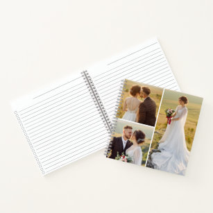 3 Foto Collage Checklist Hochzeitsplaner Notizbuch