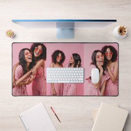 3 Foto Collage Custom Gift Schreibtischunterlage