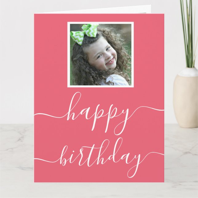3 Foto Collage Liebe Sie Oma Happy Birthday Karte (Vorderseite)