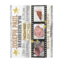 3 Foto Filmstar Filmrolle Silver Bokeh und Gold