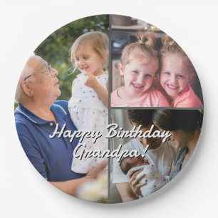 3-Foto individuelle Party Teller personalisierter