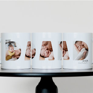 3 Foto Minimalistisch Bester Papa überhaupt Foto T Tasse