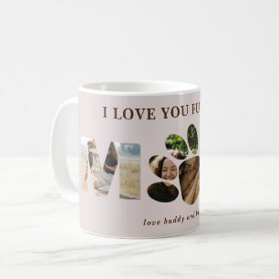 3 Foto Paws Fur Hunde Mama Personalisierte Mug Kaffeetasse