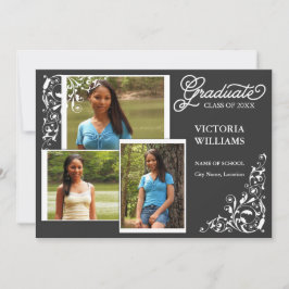 3 Foto und Wirbel Abschluss Ankündigung