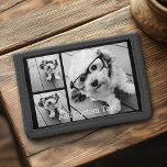 3 FotoCollage 2 Zeilen Text — CAN Schwarz bearbeit Trifold Geldbörse<br><div class="desc">Eine lustige Möglichkeit,  Erinnerungen zu erfassen und sie mit Freunden zu teilen. Fügen Sie 3 Fotos und Ihre Lieblings-Beschriftung,  um ein cooles Geschenk für Freunde zu machen.</div>