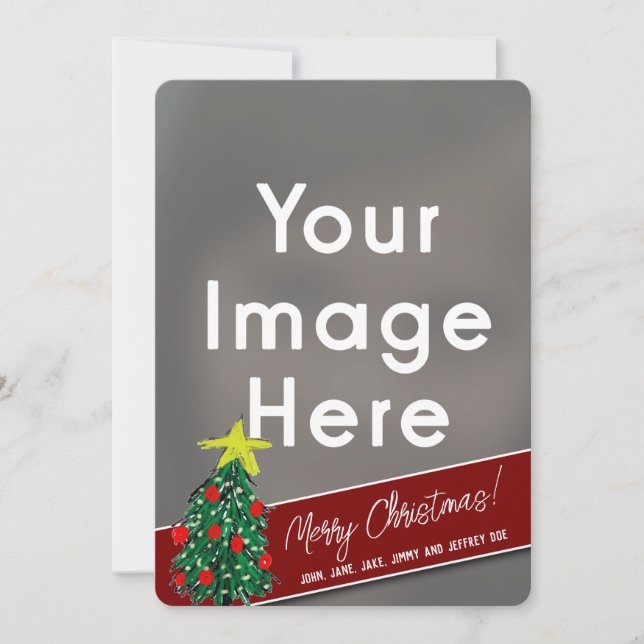 3 Fotos Frohe Weihnachten (Vorderseite)