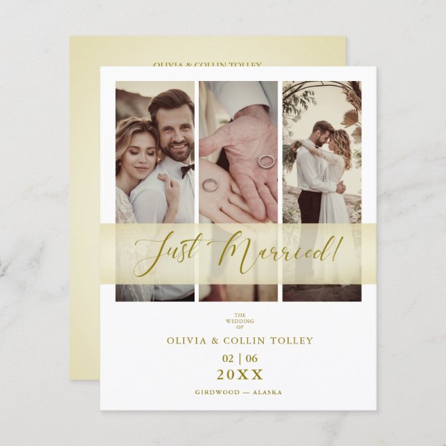 3 Fotos mit Elope Budget nur mit Handschrift verhe (Vorne/Hinten)