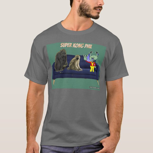 3 Freunde Retro T-Shirt (Vorderseite)
