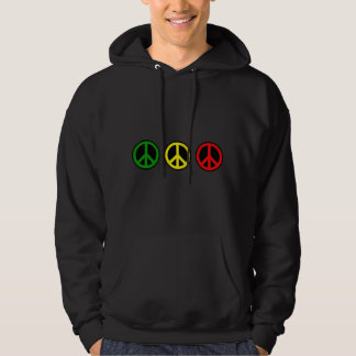 3 FRIEDENSzeichen-REGGAE Hoodie